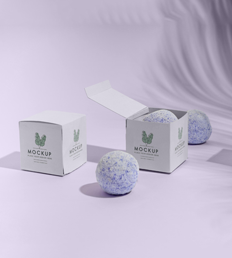 Custom Hemp Bath Bomb Boxes Empress Packaging